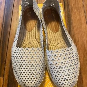 white YELLOW BOX espadrilles